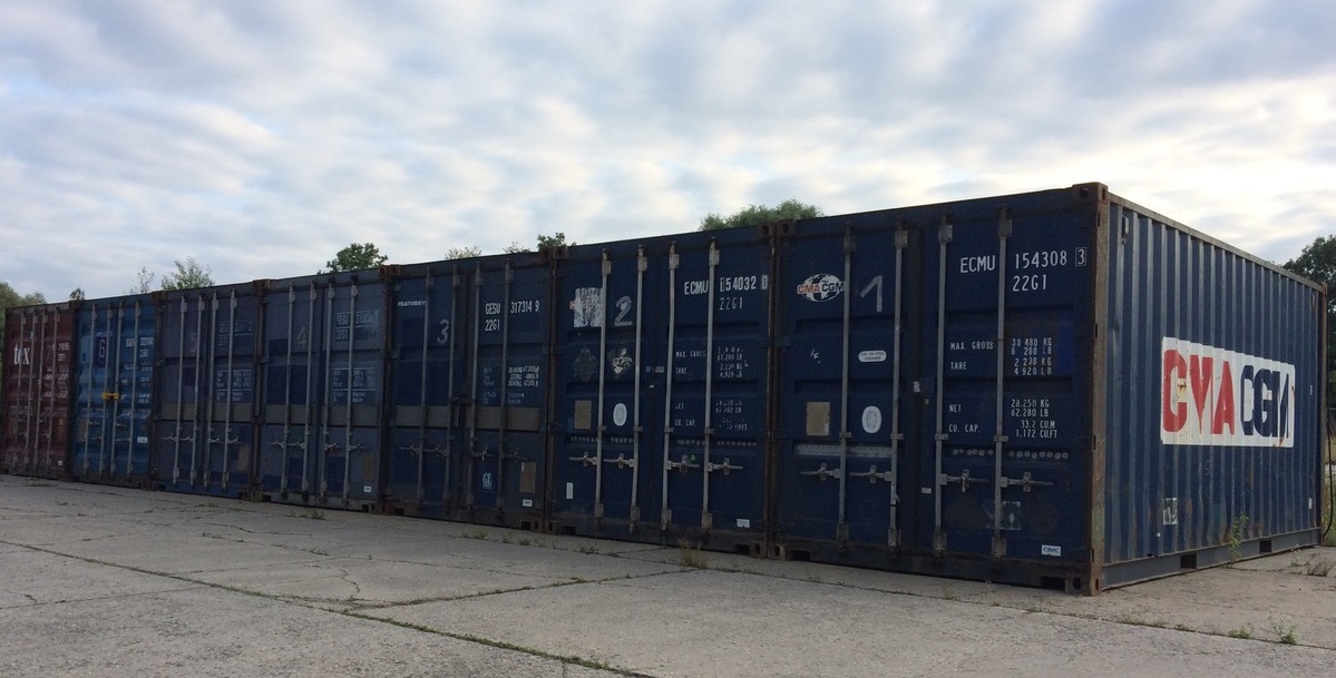 Lagercontainerpark