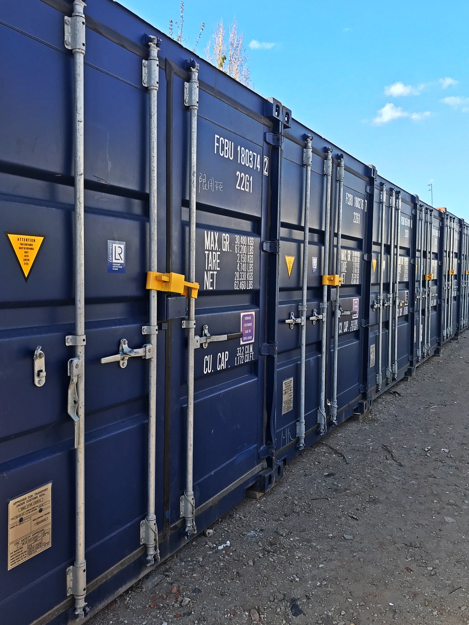 Lagercontainerpark